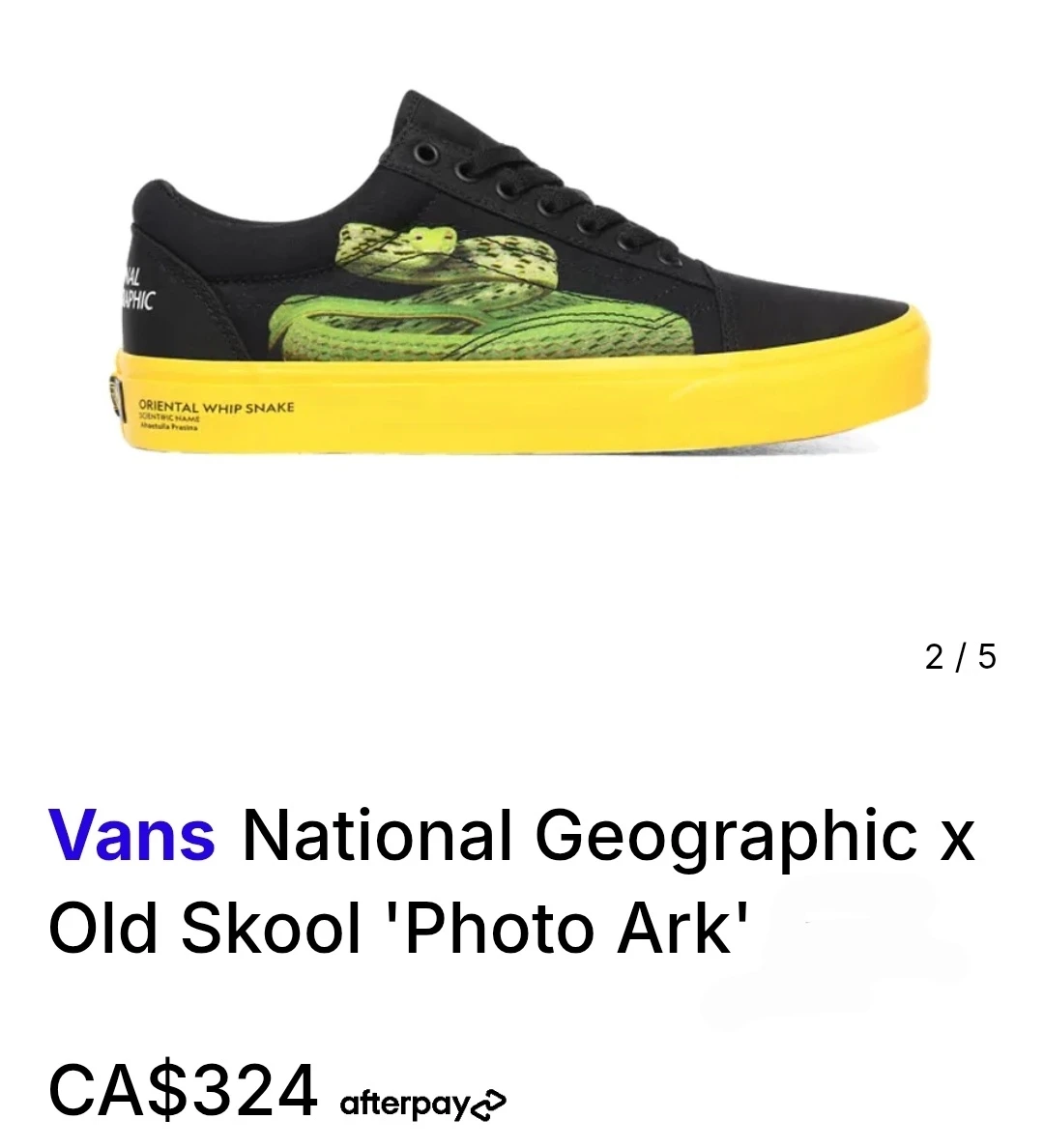 VANS National Geographic (Special Edition) - photo 5