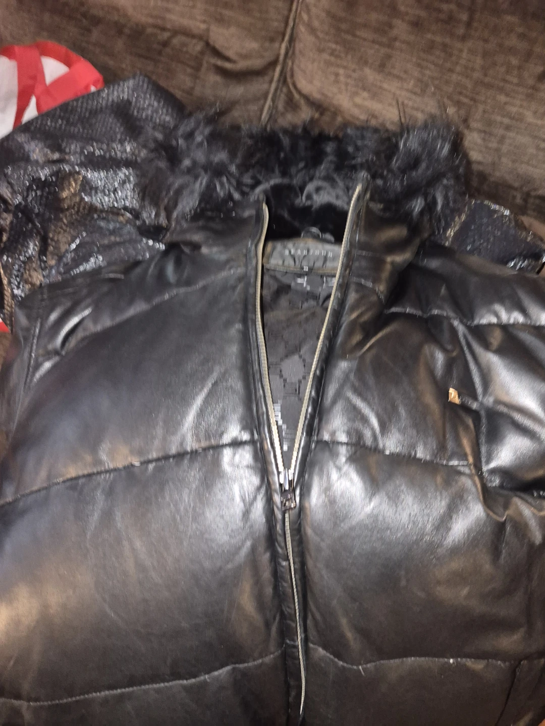 Leather jacket