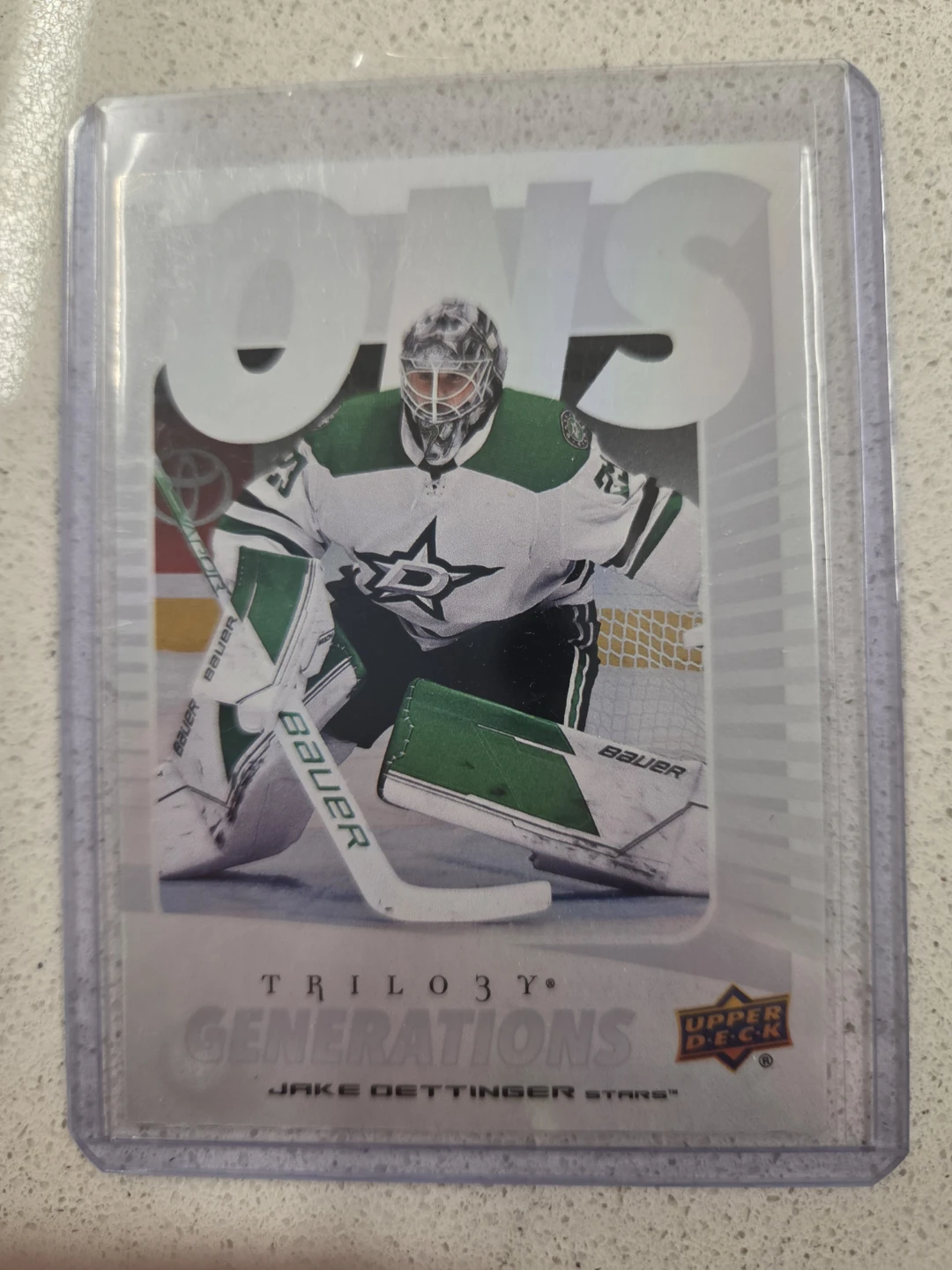 Upper Deck Generations Jake Oettinger Hockey Card