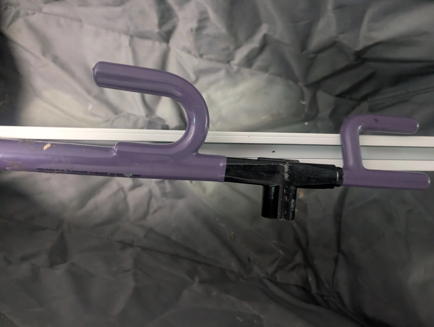 Purple Steering Wheel Lock
