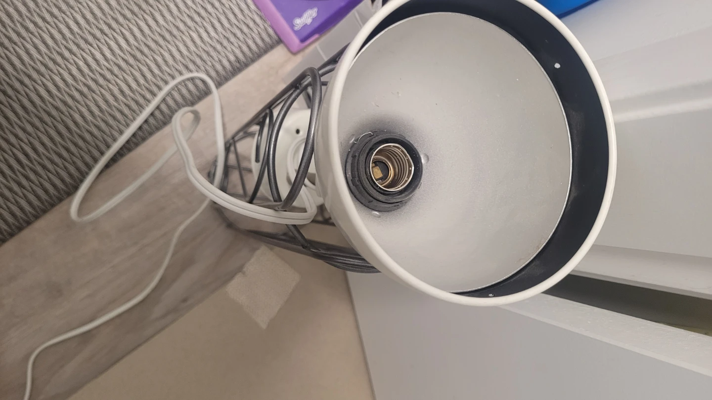 🌱 IKEA White Wall Lamp Fixture