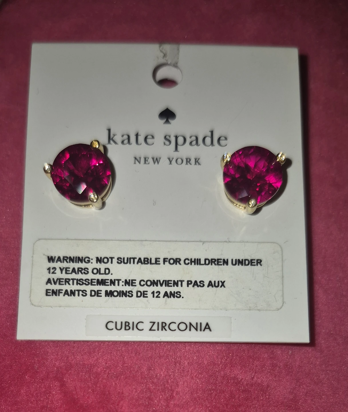Kate Spade New York Stud Earrings - Cubic Zirconia