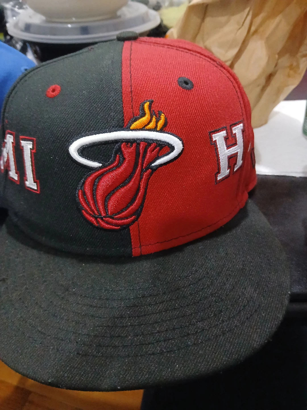 New Era Miami Heat 9FIFTY Snapback Hat