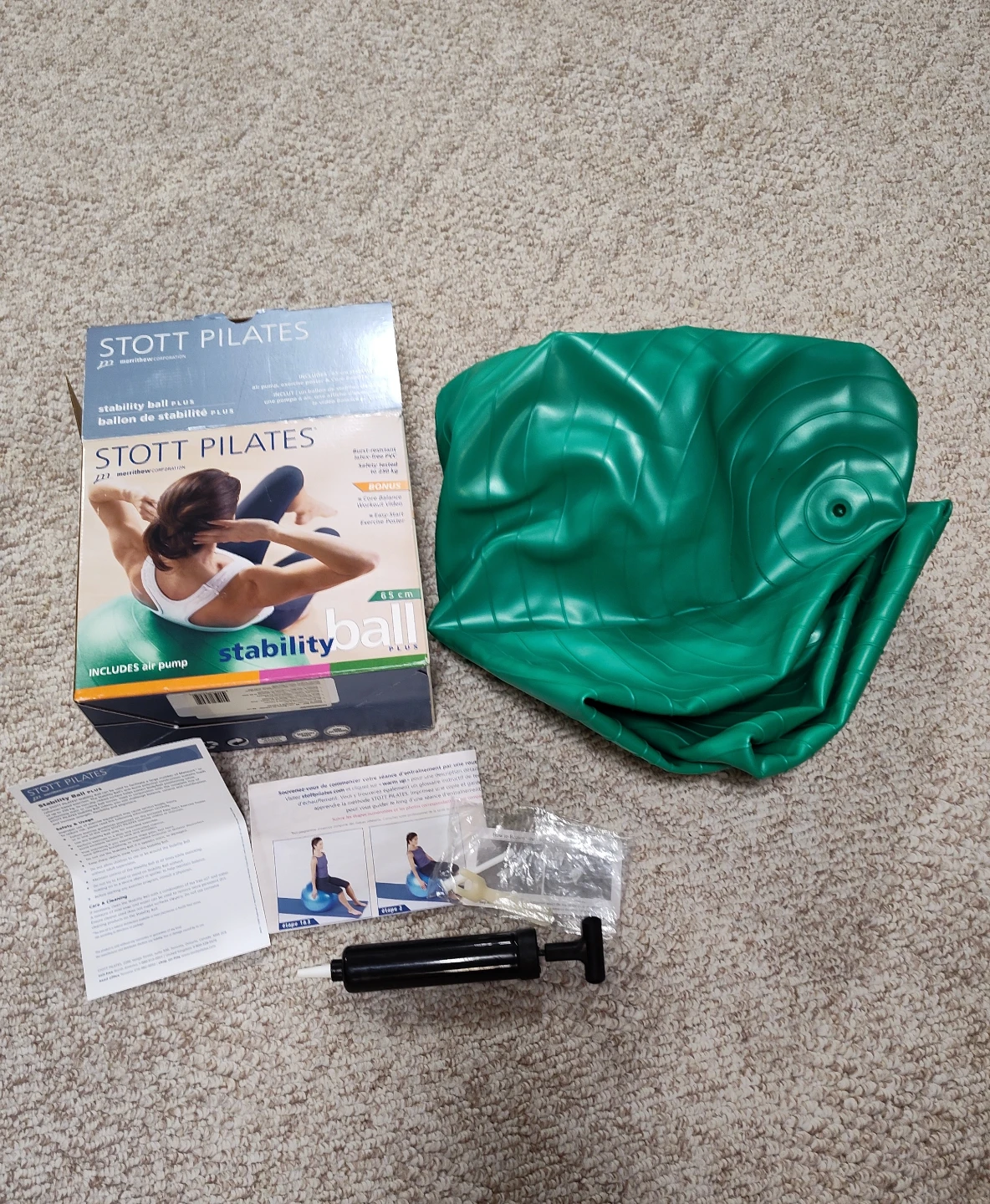 STOTT PILATES Stability Ball Plus 65 cm