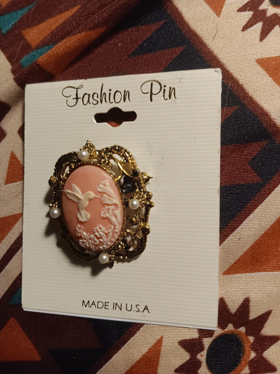 Vintage Fashion Pin - Made in U.S.A. Trifty choice