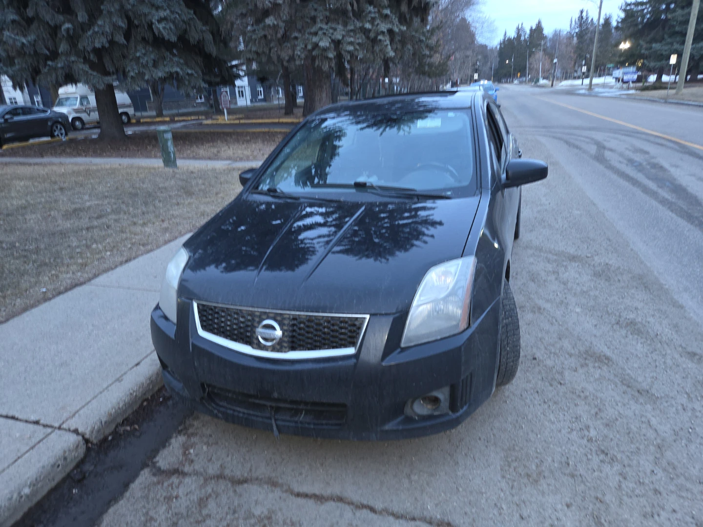 Black Nissan Sentra