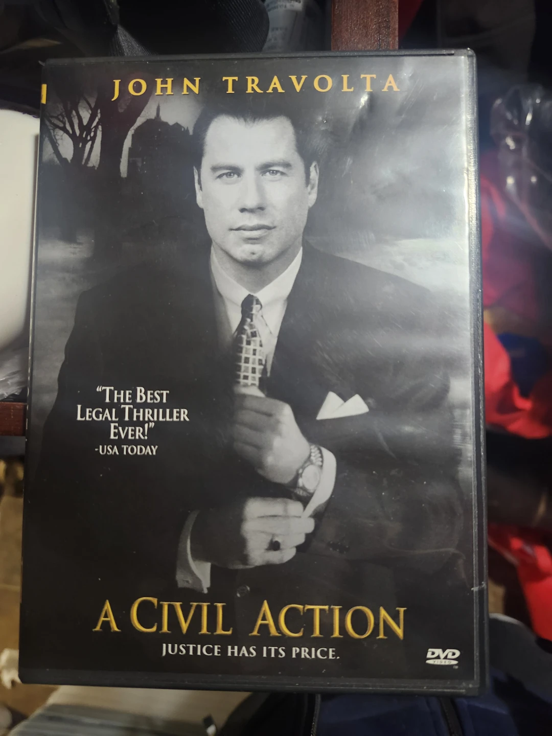 A Civil Action DVD starring John Travolta