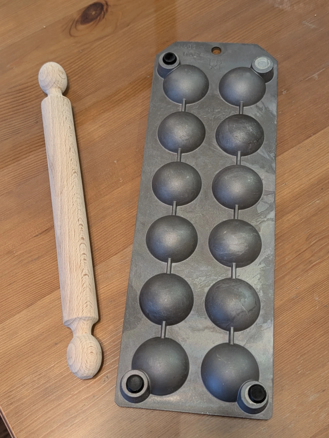 Ravioli Maker Mold and Rolling Pin - photo 2
