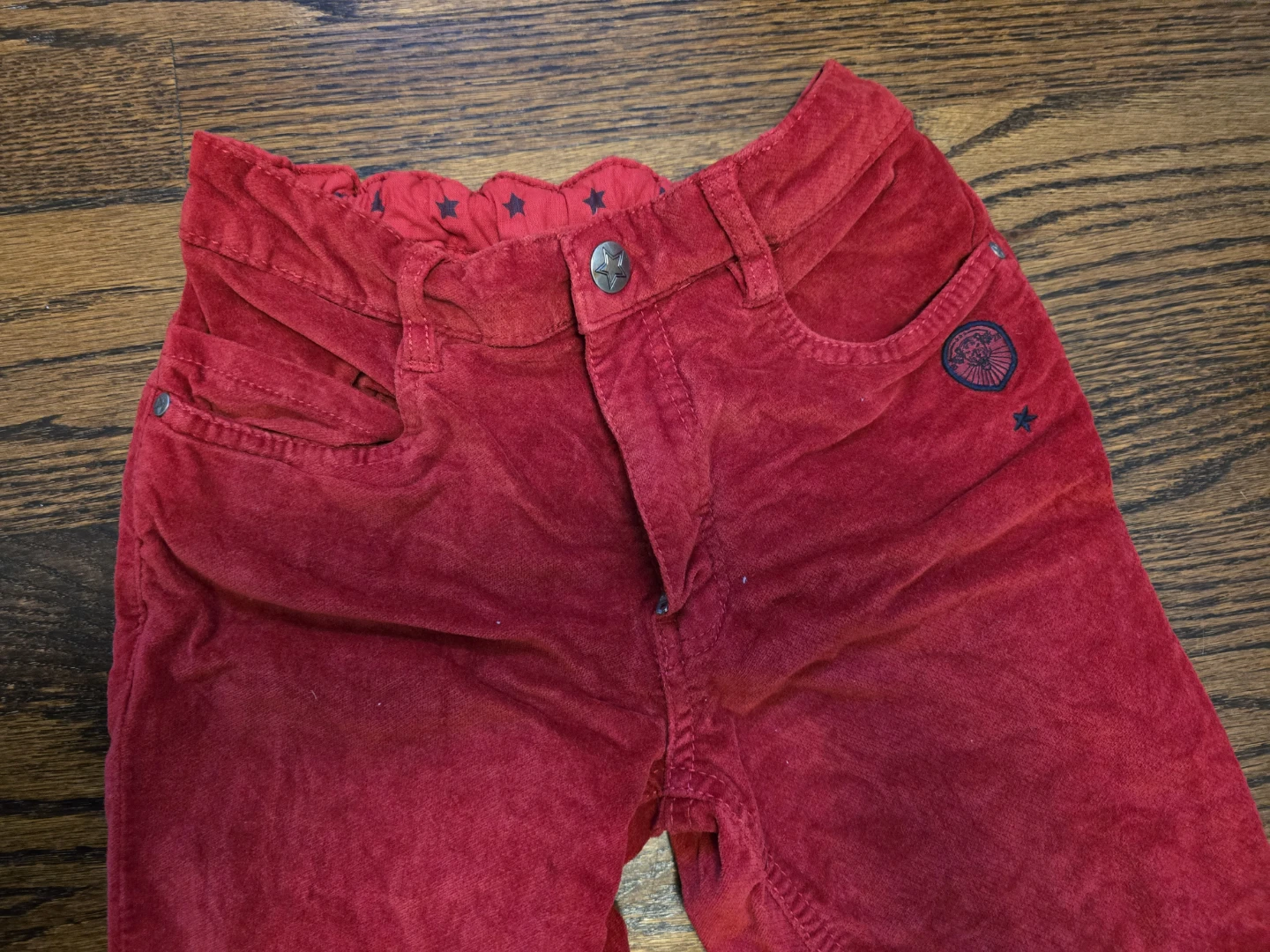 Orchestra Red Corduroy Pants - 10 yrs / 140 cm - photo 3