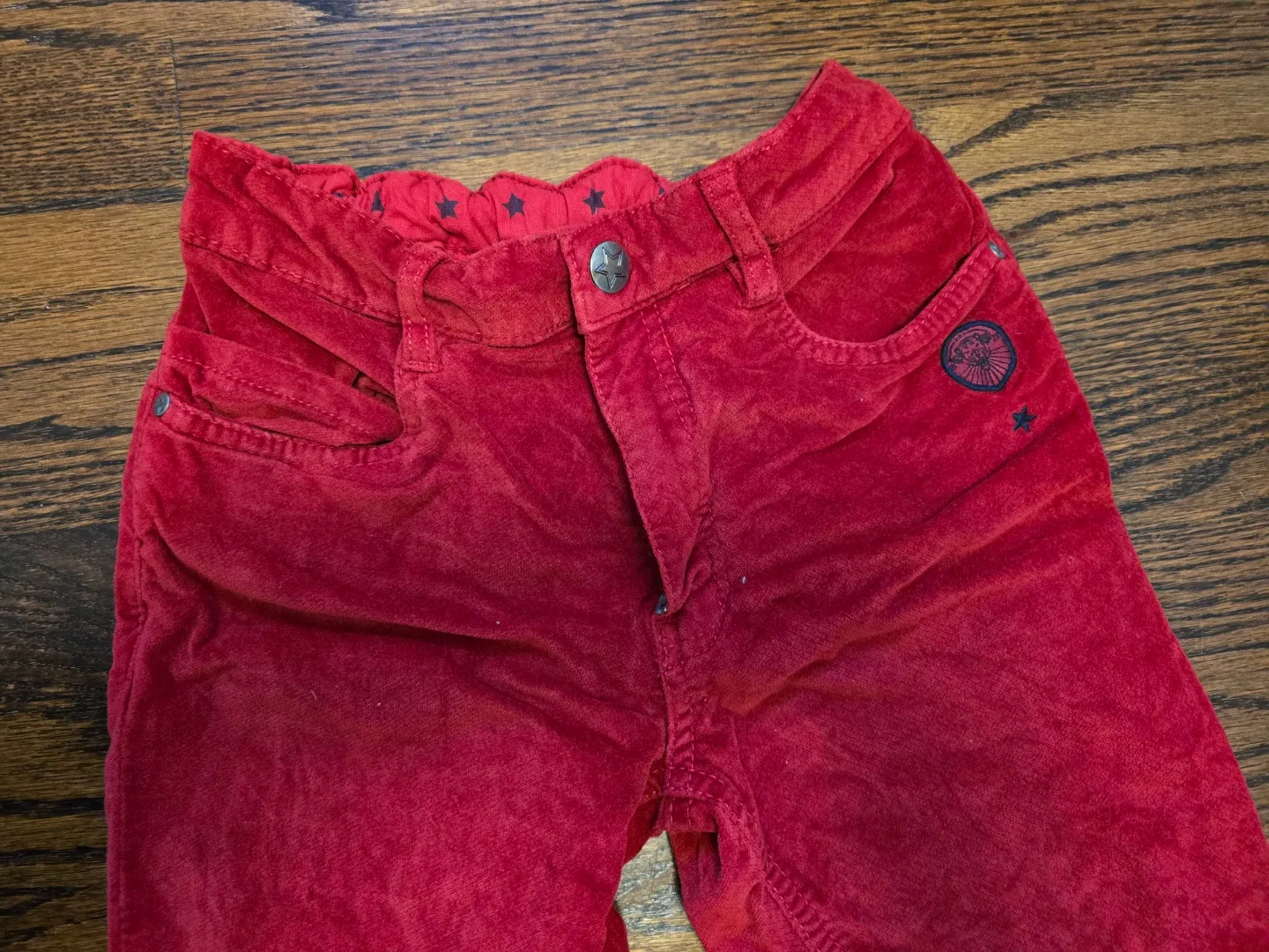Orchestra Red Corduroy Pants - 10 yrs / 140 cm - photo 3