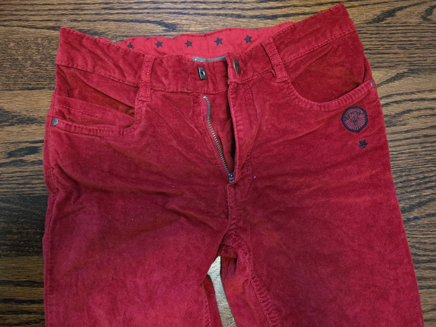 Orchestra Red Corduroy Pants - 10 yrs / 140 cm - photo 4
