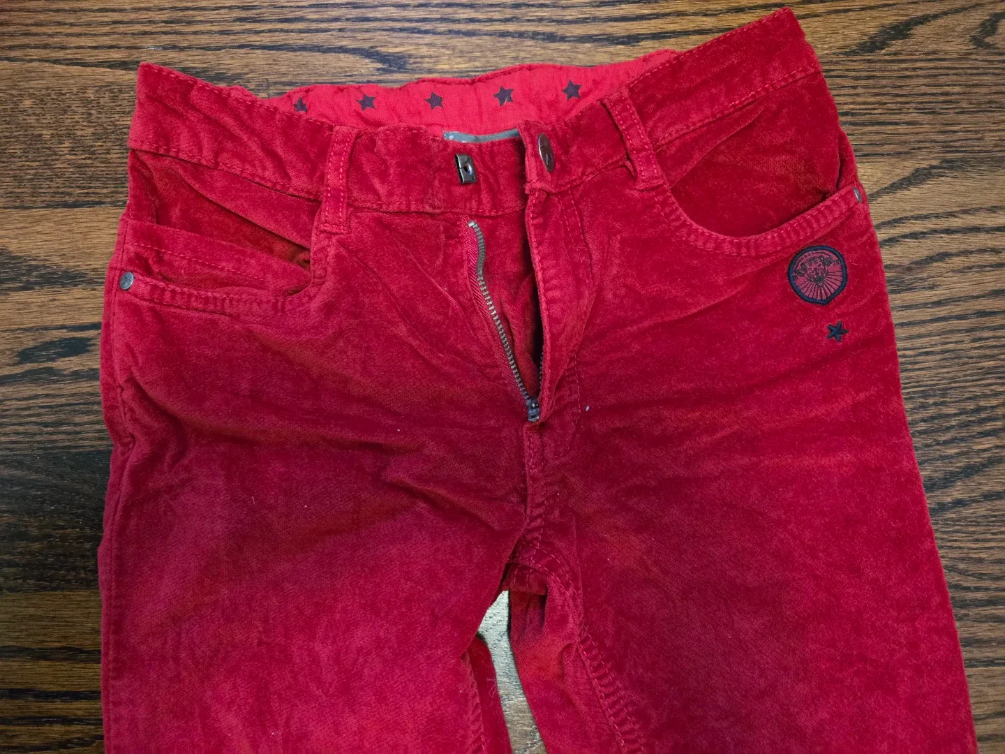 Orchestra Red Corduroy Pants - 10 yrs / 140 cm - photo 4