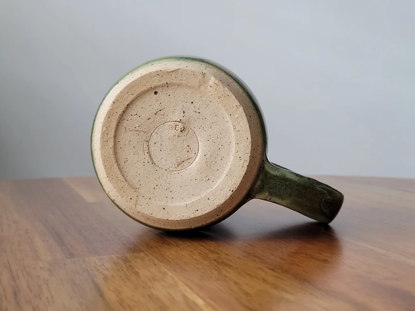 Handmade Green Mug - photo 4