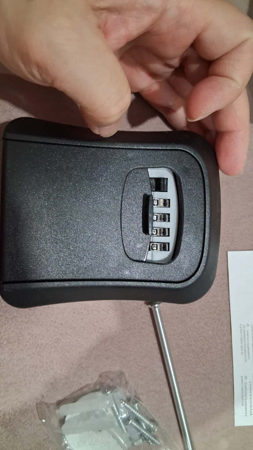 UPGRADED Key Lock Box, Storage, New, Aluminum Alloy Lock - photo 3