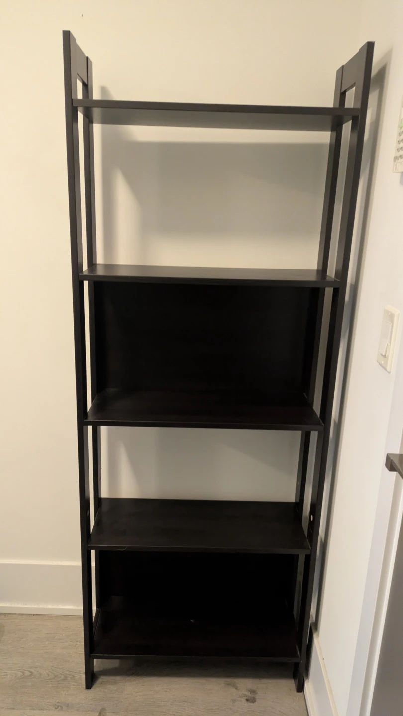 Dark Brown IKEA Ladder Bookshelf
