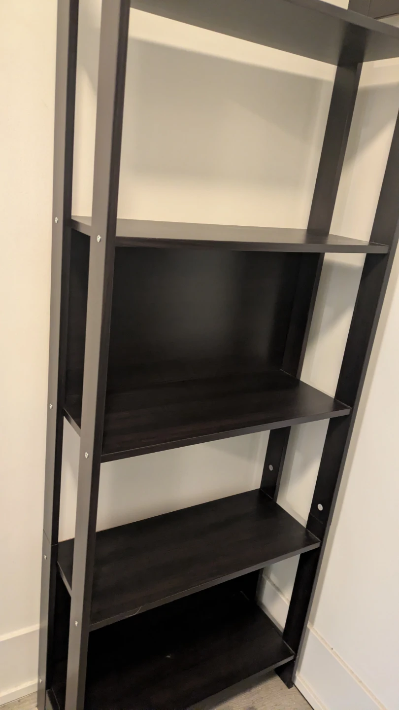 Dark Brown IKEA Ladder Bookshelf - photo 2
