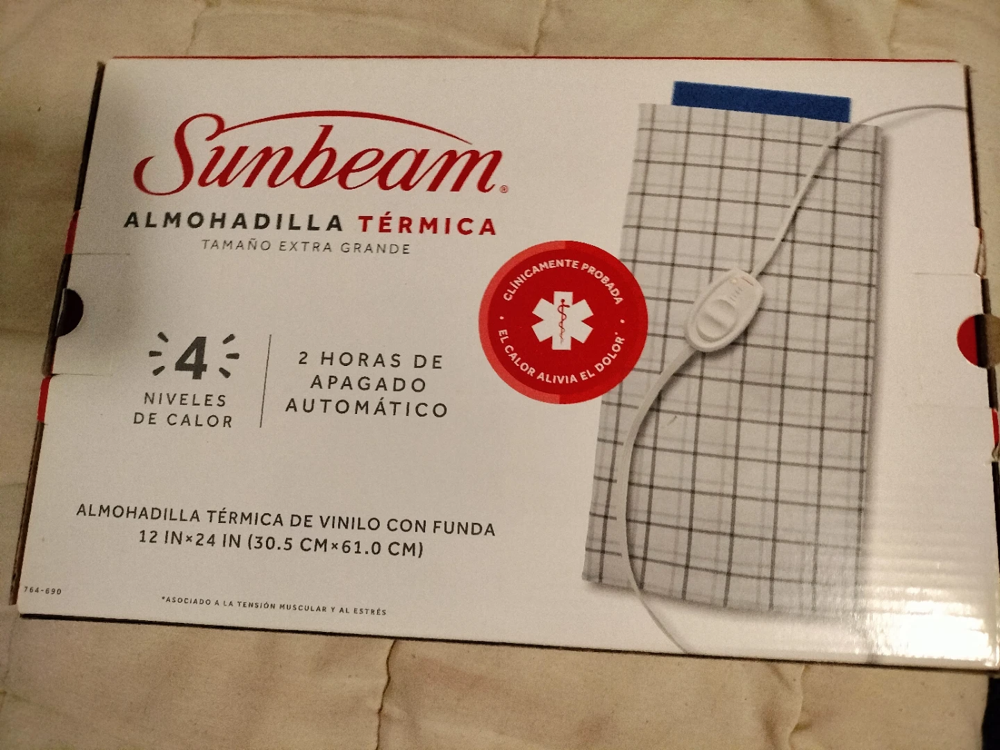 Sunbeam King Size Heating Pad