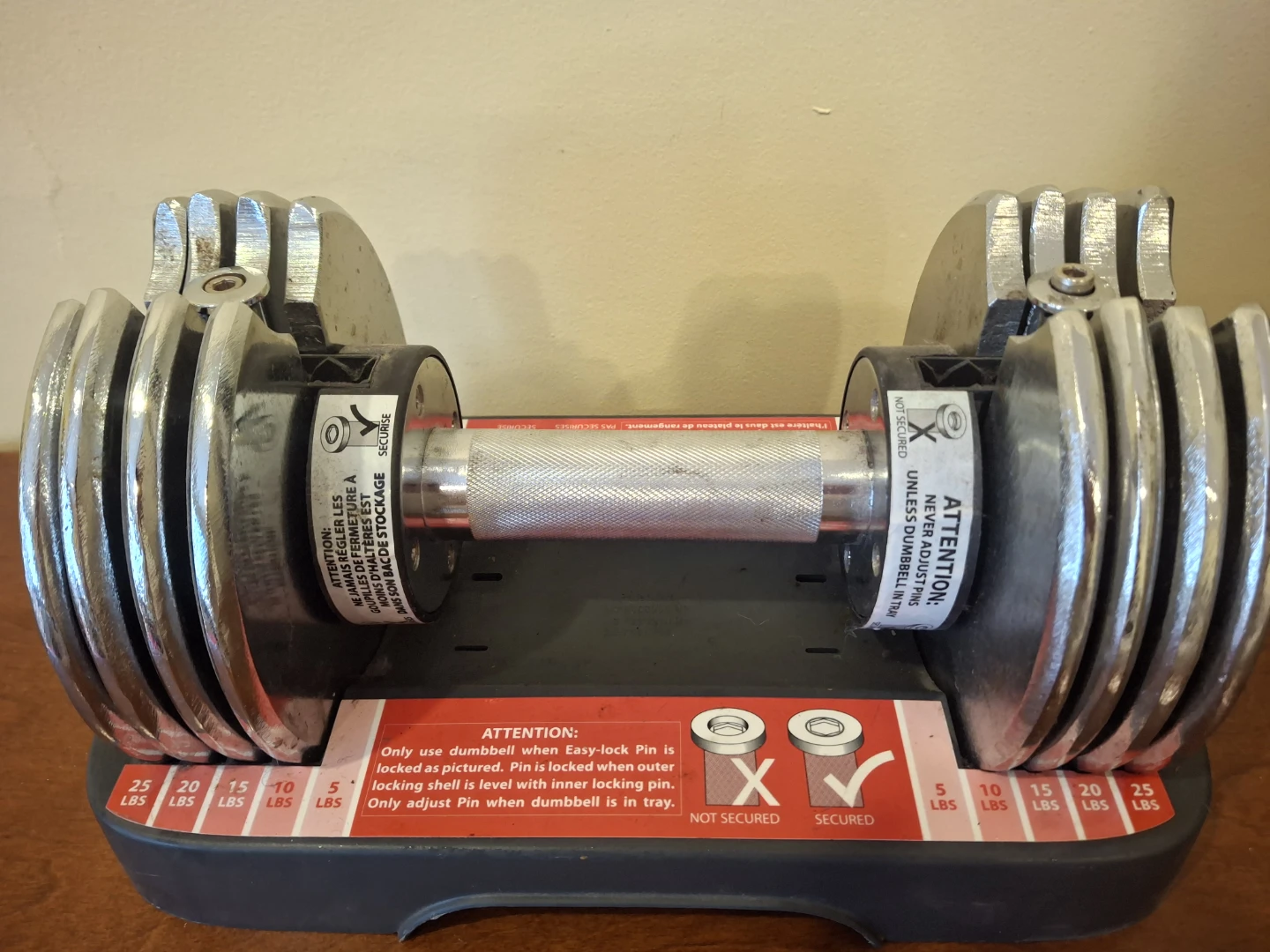 Adjustable Dumbbell Weight Set