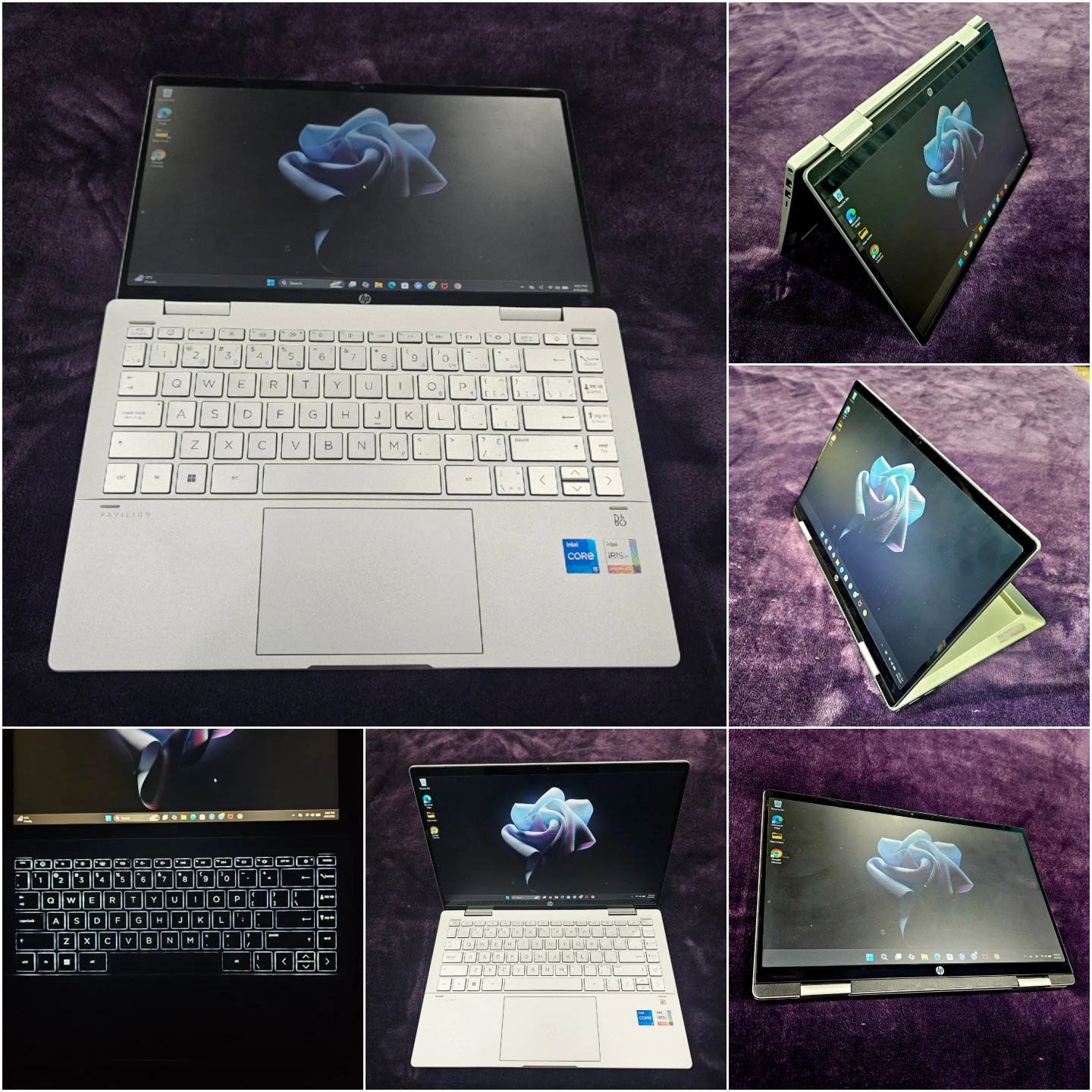 2023 Touch i5 12th 512gb SSD Win11 HP Pavilion x360 14" 2-in-1 - photo 3