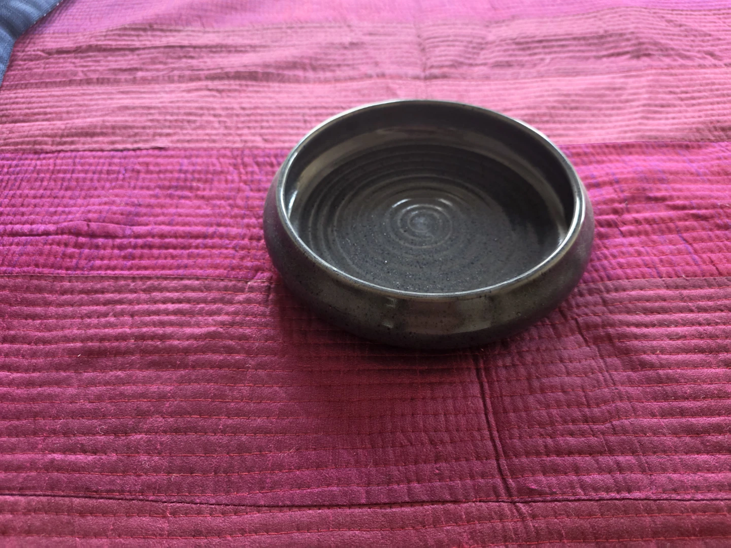 Bluish Gray Ceramic Bowl/Dish - photo 2