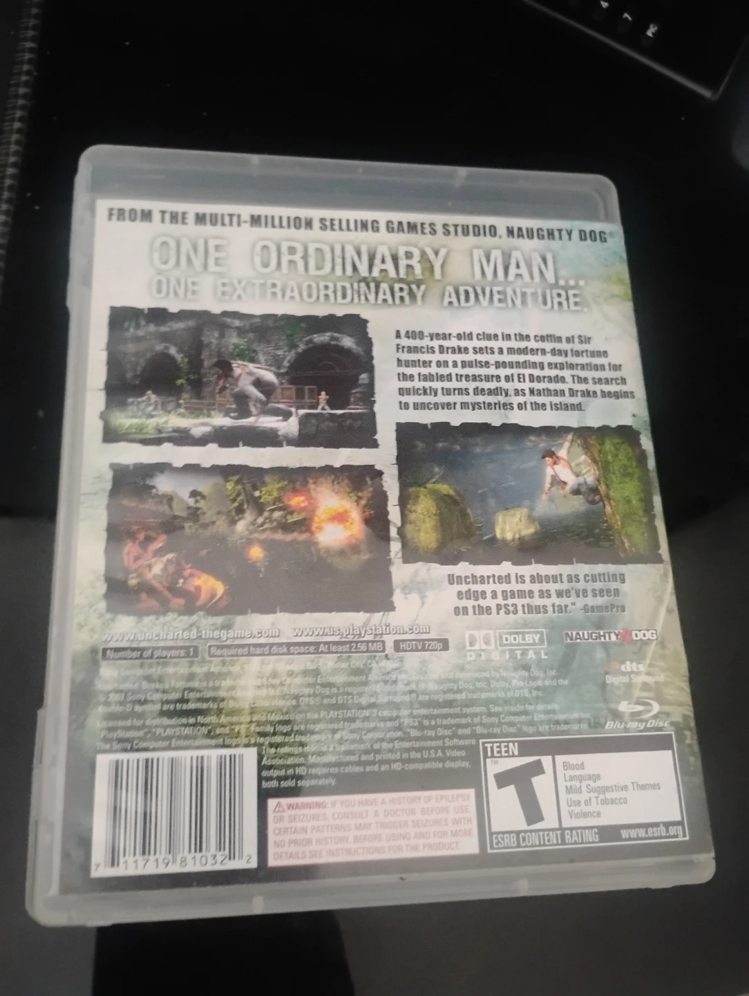 Uncharted Drake's Fortune PlayStation 3 Game - photo 4