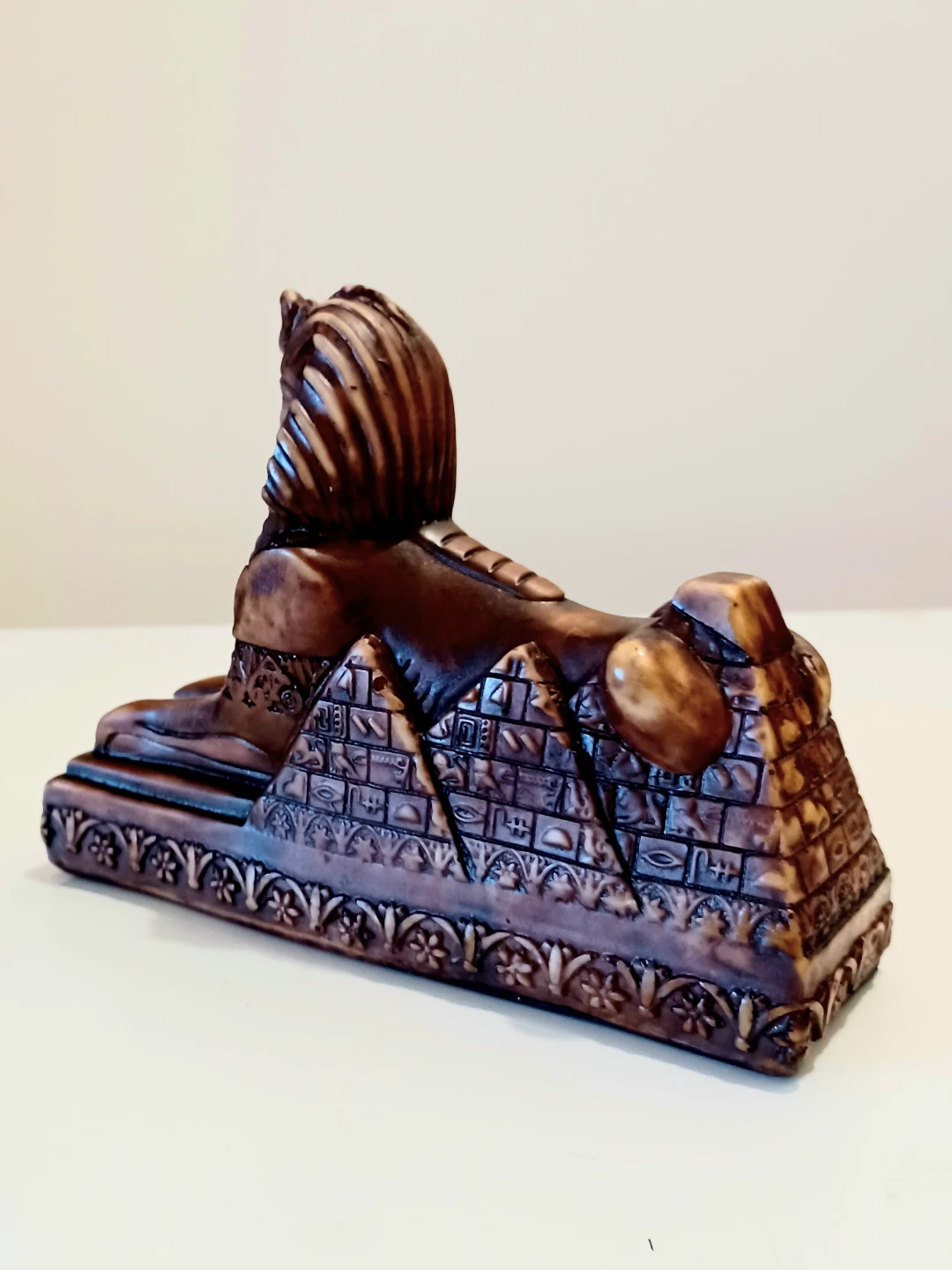Hand Carved Sphinx Statue - photo 3