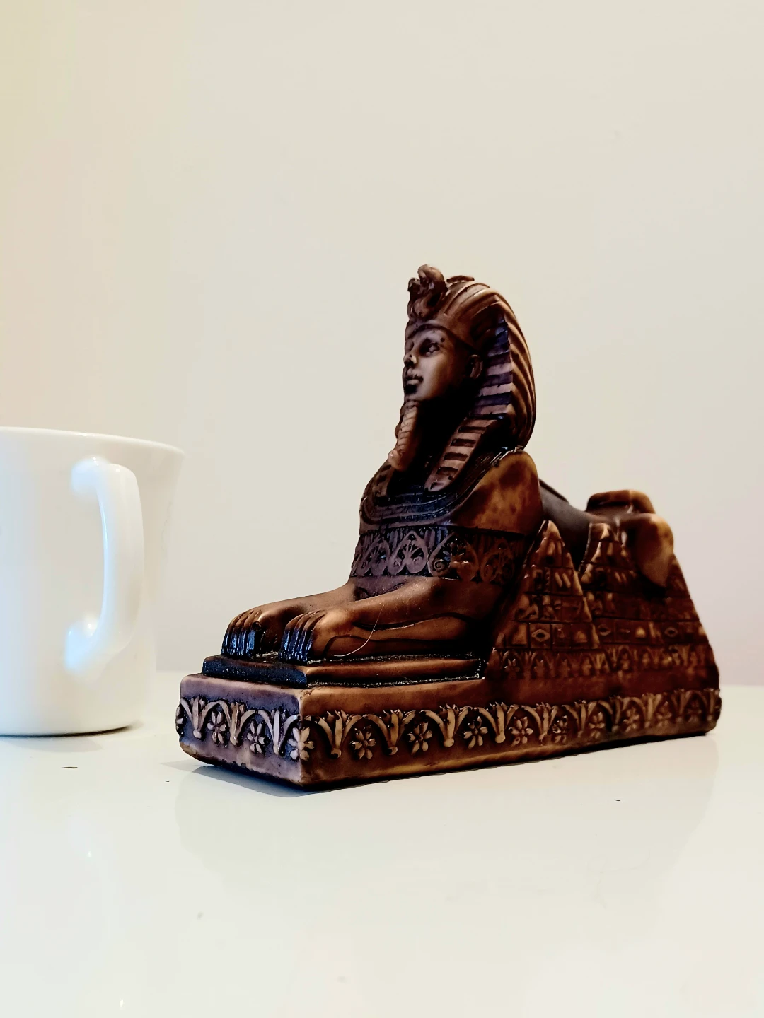 Hand Carved Sphinx Statue - photo 5