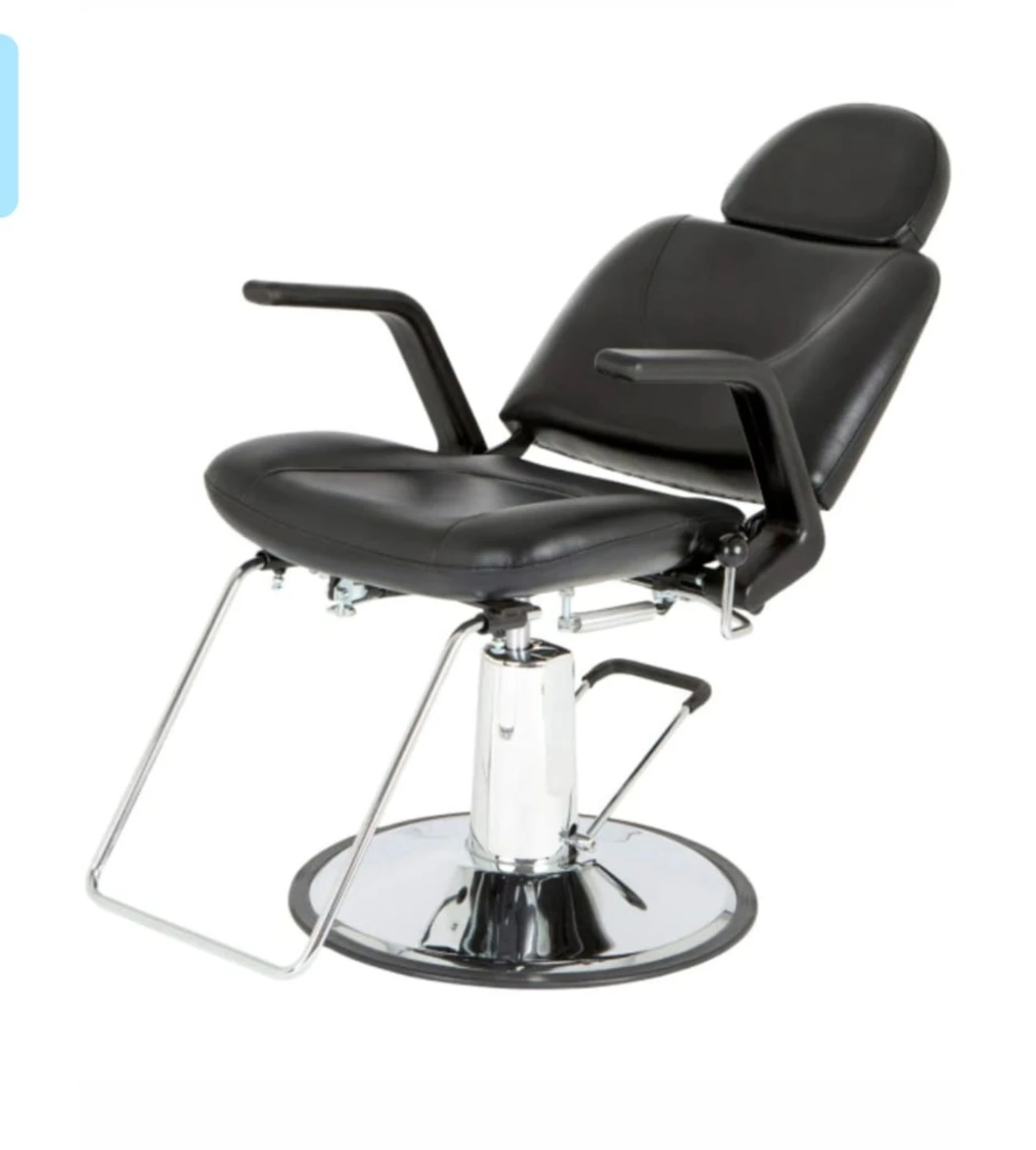 Black Hydraulic Barber Chair