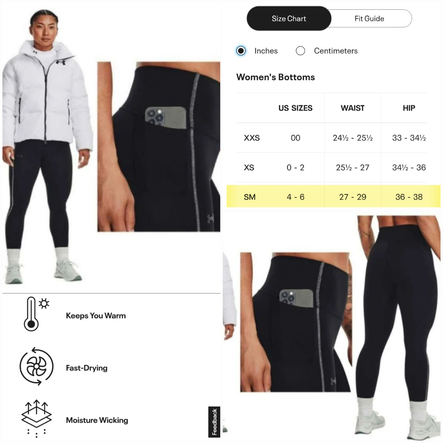 NEW Under Armour leggings - S - photo 4