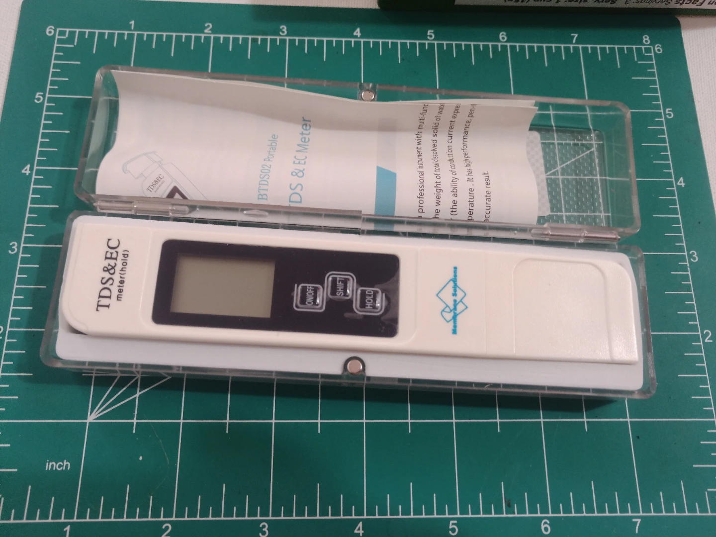 BTDS02 Portable TDS & EC Meter