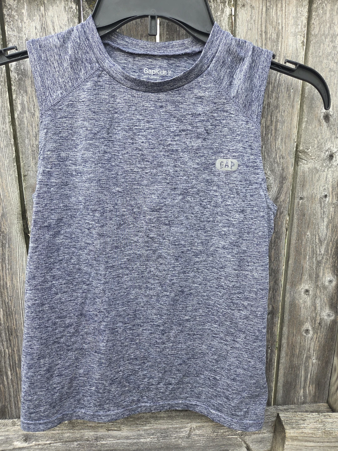 GapKids gray Heathered Athletic Tank Top - Size M (8)