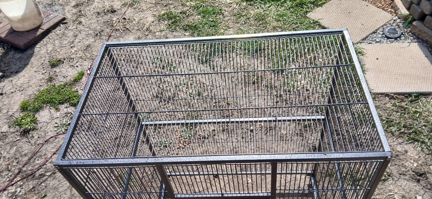 Large Metal Bird Cage - photo 2