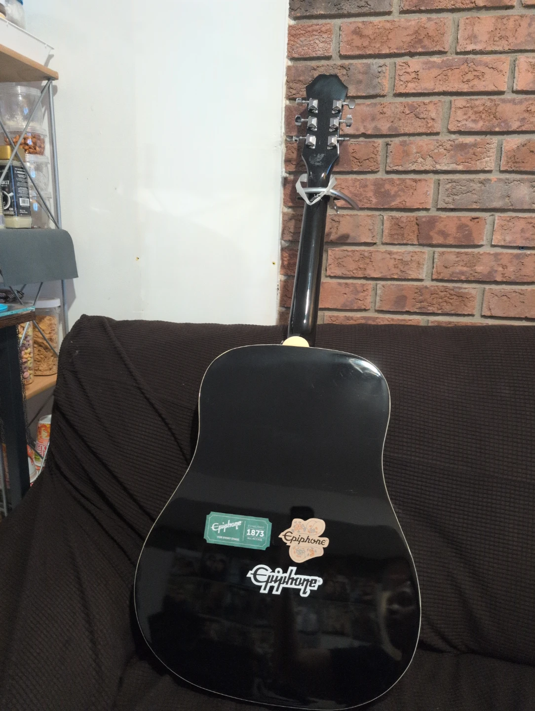 Epiphone Acoustic Guitar DR-100-Black - photo 3