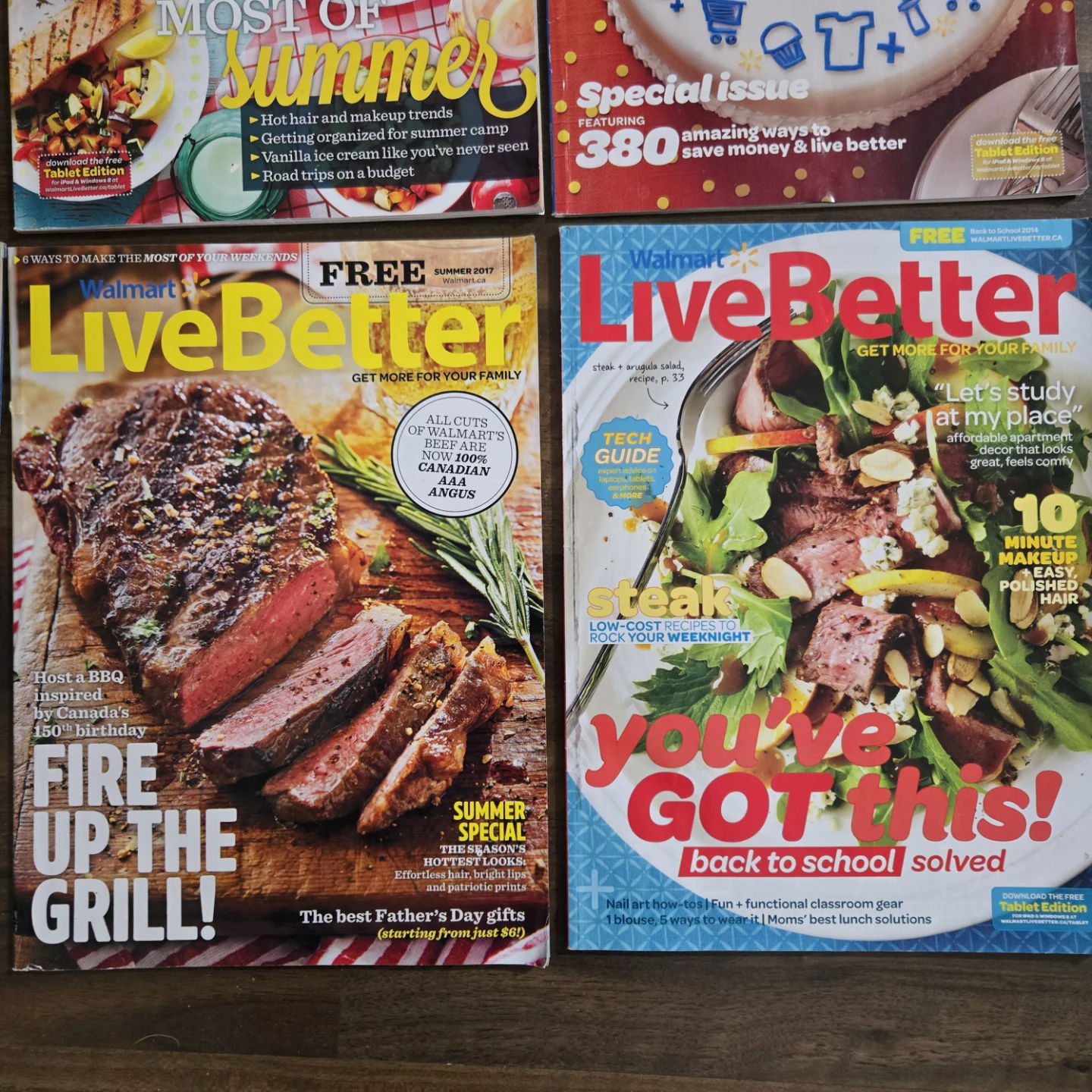 8 FREE Walmart Live Better Magazine Collection - photo 5