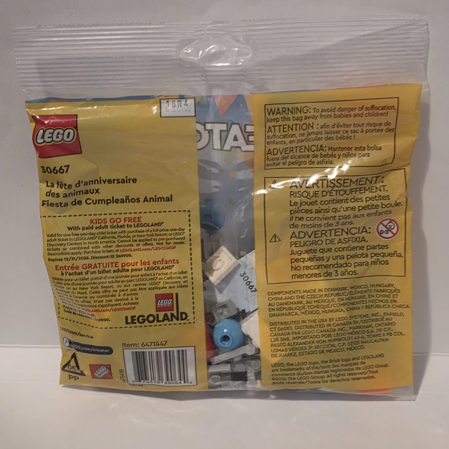 LEGO Creator 30667 Animal Birthday Party Building Toy - photo 2