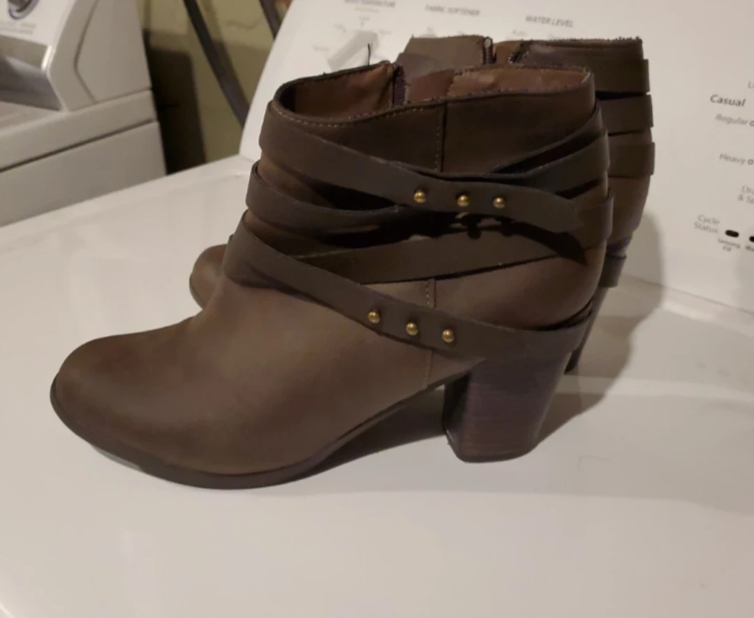 Brown Ankle Boots with heels
