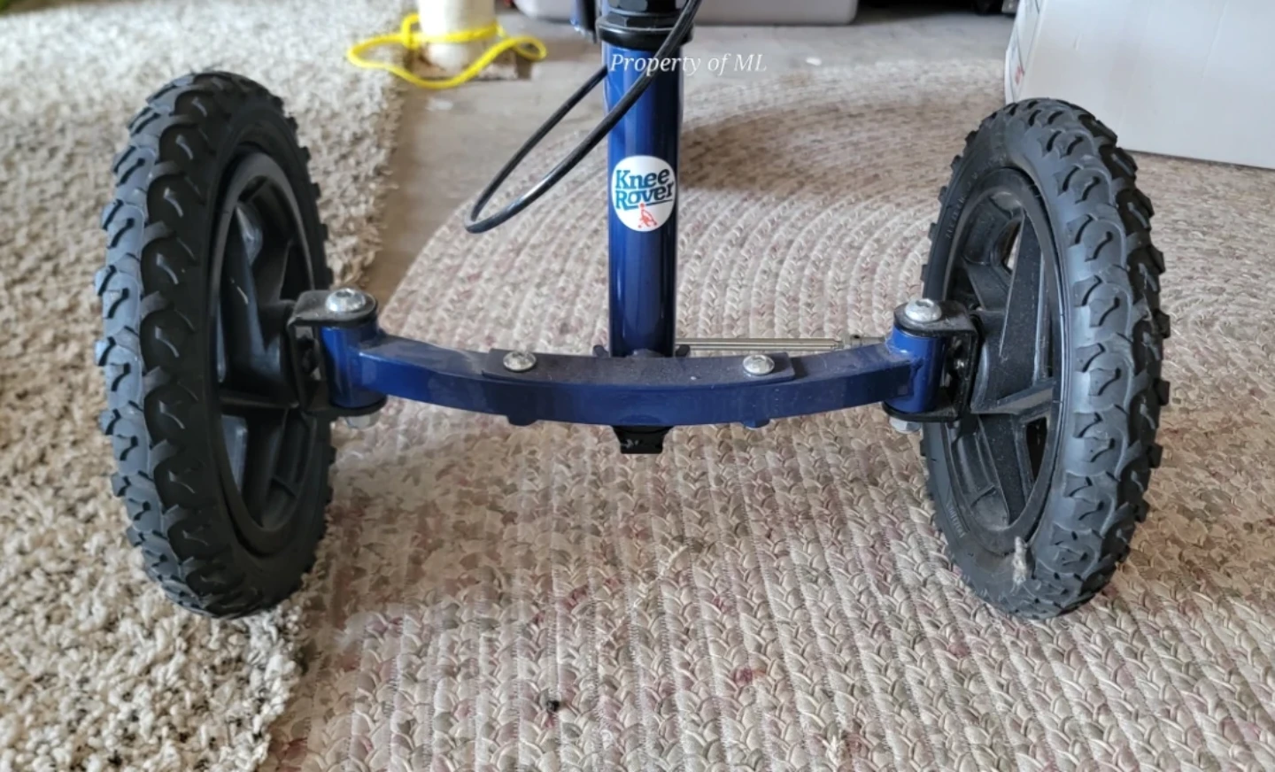 KneeRover Blue 3-Wheel Mobility Scooter - photo 5