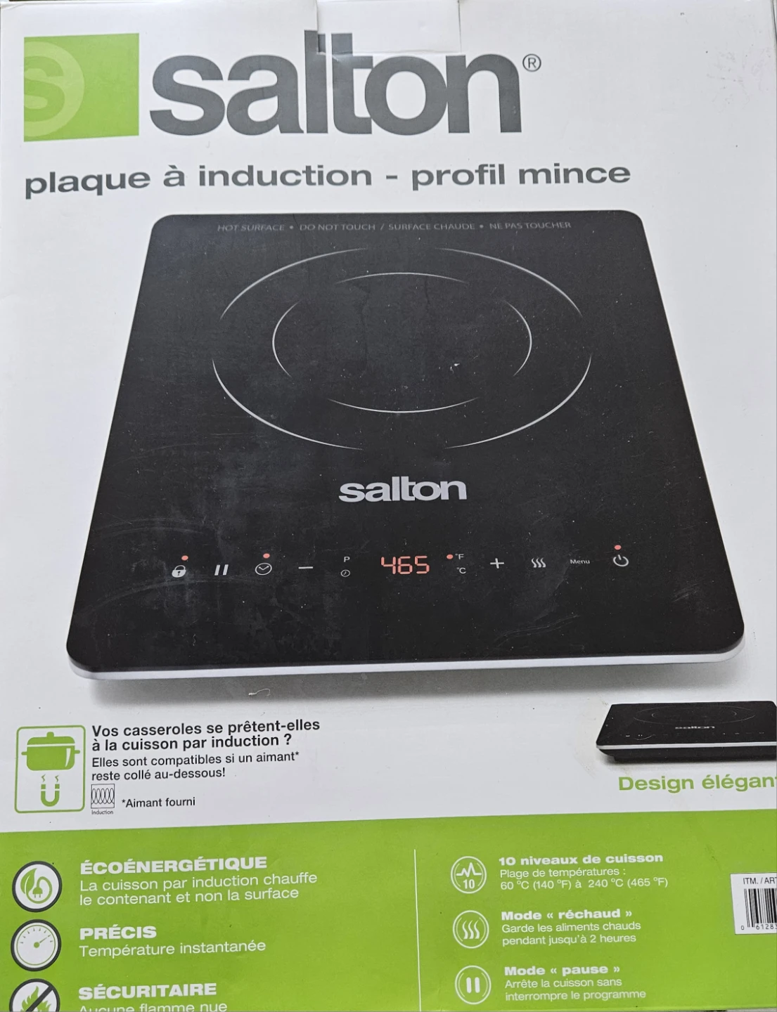 Salton Slim Profile Induction Cooktop