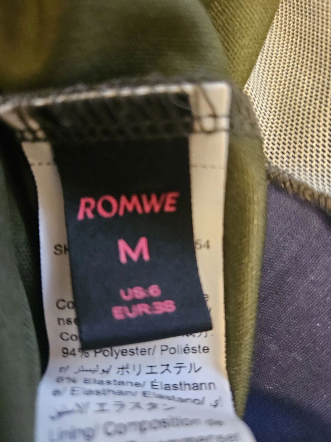 ROMWE Dark Floral Fairy Grunge Dress - photo 3