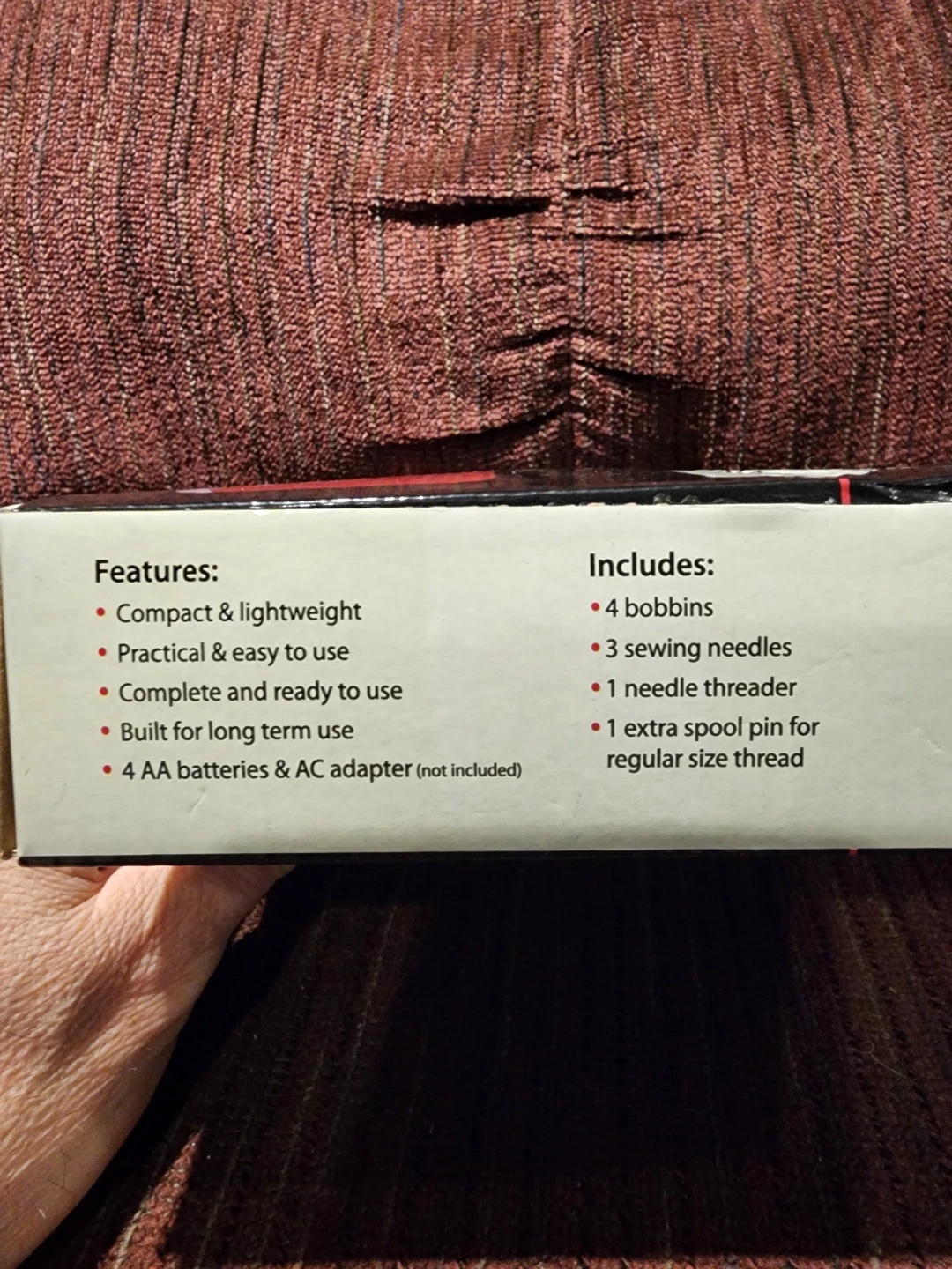 Smartek Handheld Sewing Machine RX-01R - photo 5