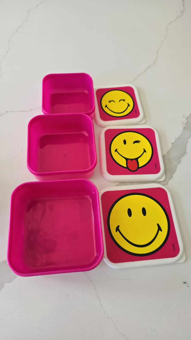 Set of 6 fun print small containers - photo 5