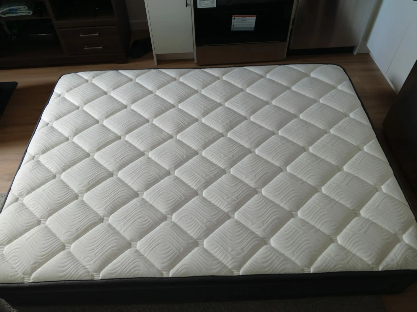 White Quilted Mattress