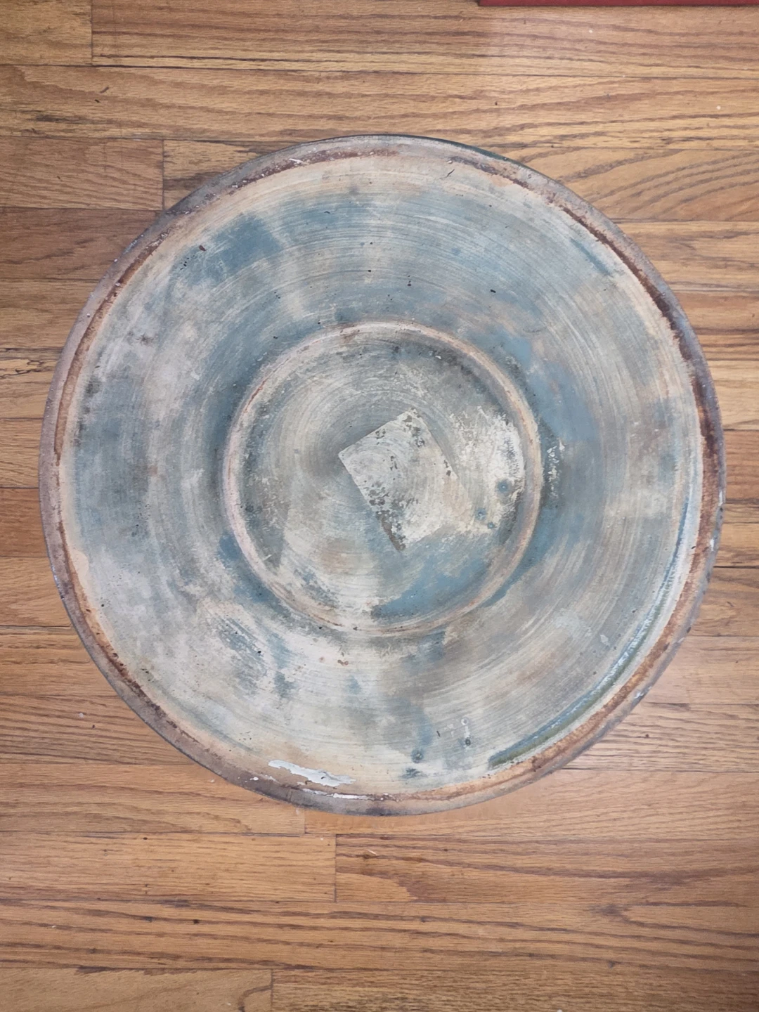 Teal 🌱Geometric Ceramic Planter Pot with Saucer - photo 3
