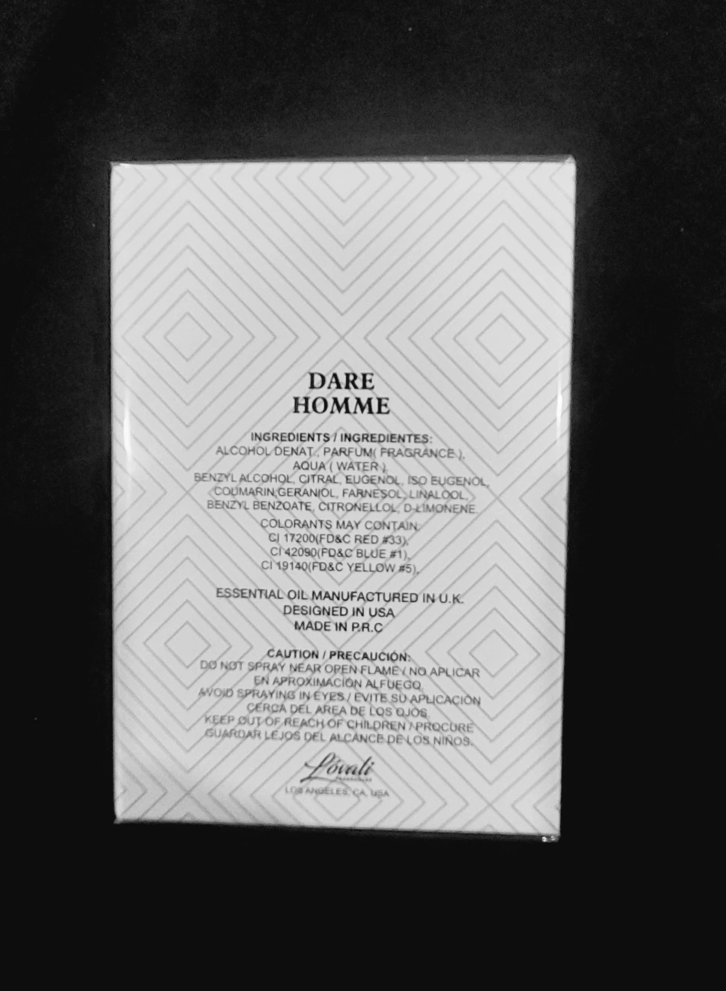 Dare Homme Intense Eau de Parfum Natural Spray - photo 2