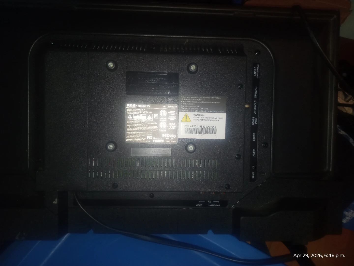 RCA 24" LED HDTV
