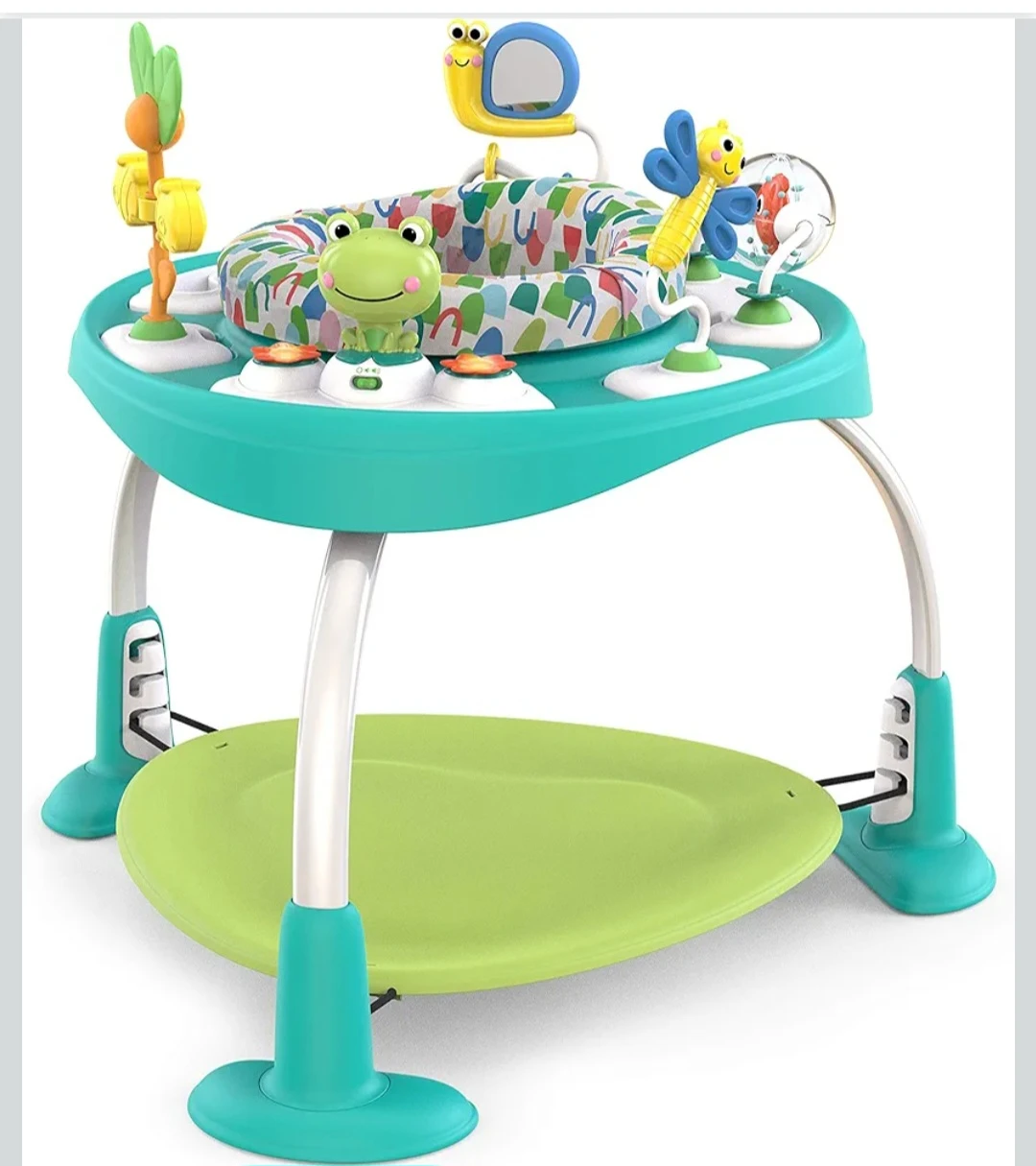 Bright Starts Bounce Bounce Baby 2-in-1 Activity Jumper & Table