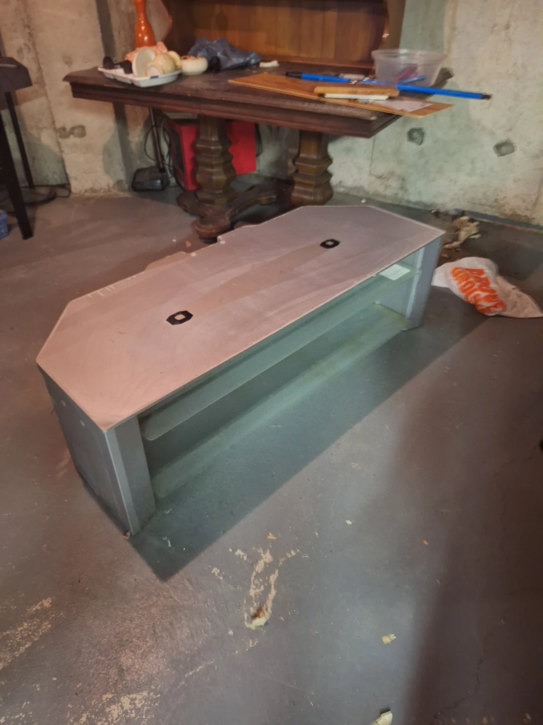 Grey Media Console/Stand