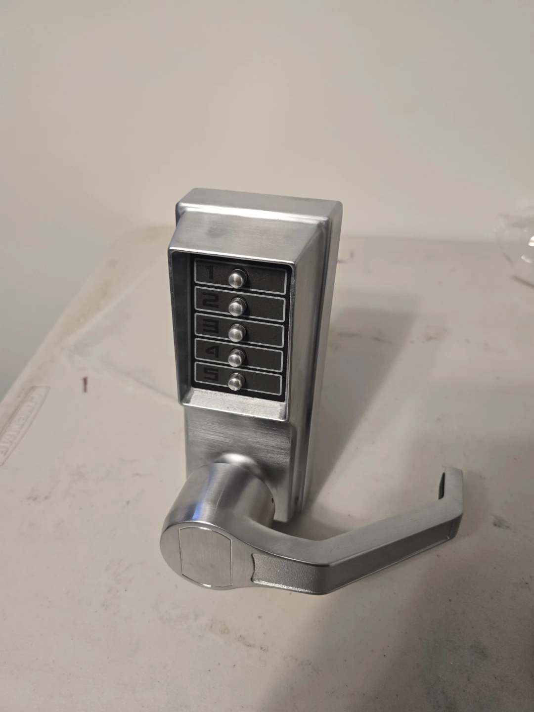Simplex Mechanical Push Button Lockset