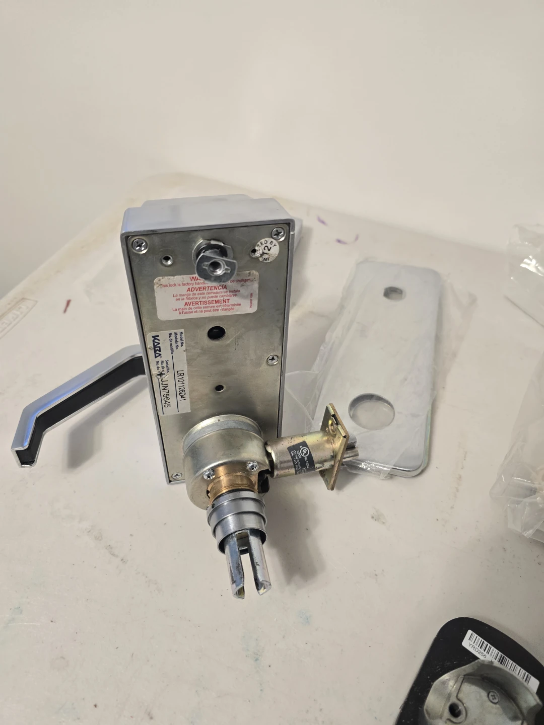 Simplex Mechanical Push Button Lockset - photo 2
