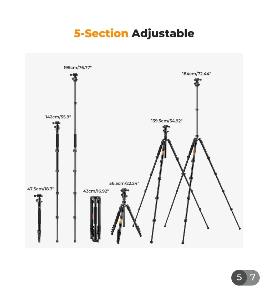 K&F Concept Camera Tripod - photo 3